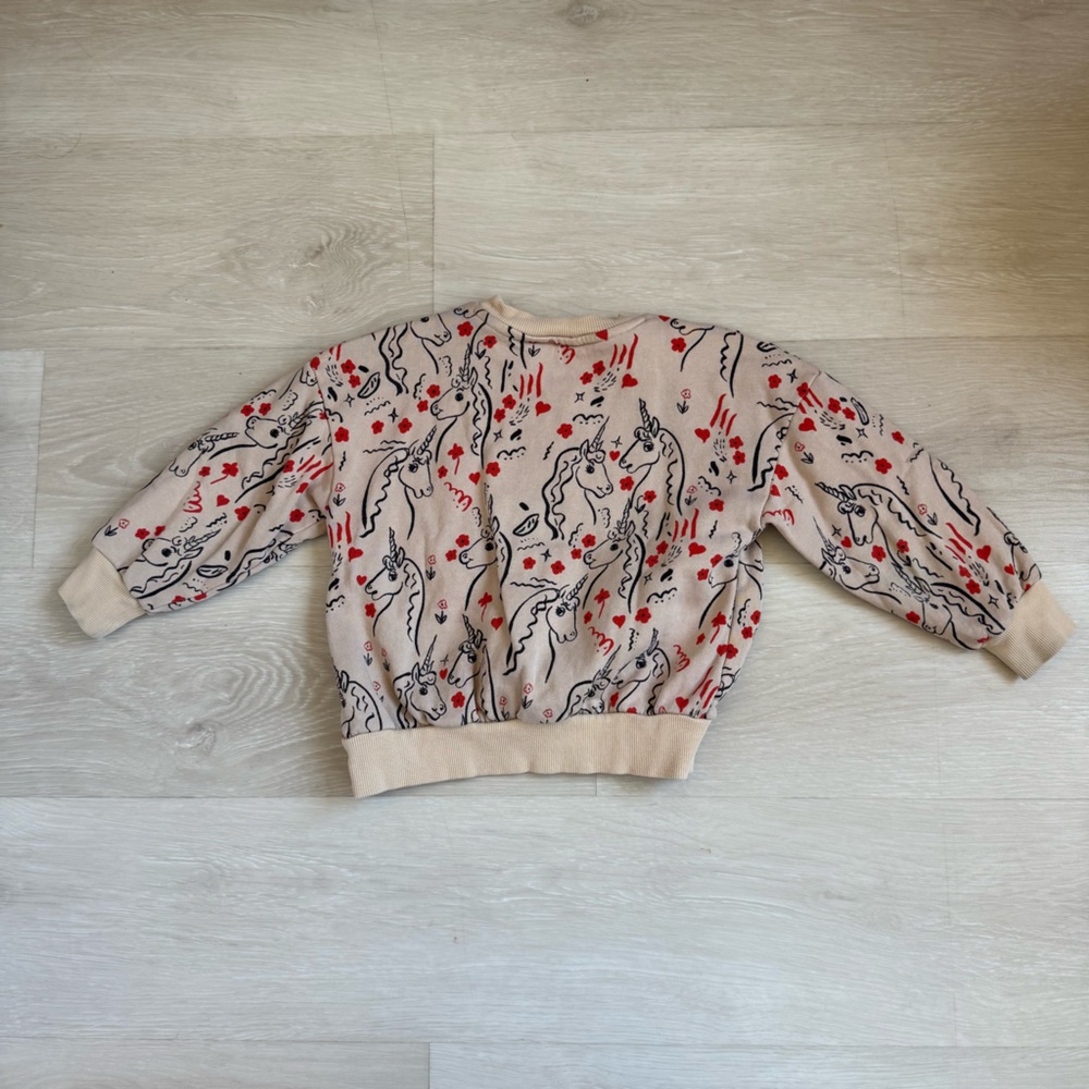 Mini Rodini Unicorn Sweatshirt 4-5 yrs 104/110 EU - Picture 6 of 6